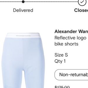 Alexander Wang Bicylce shorts